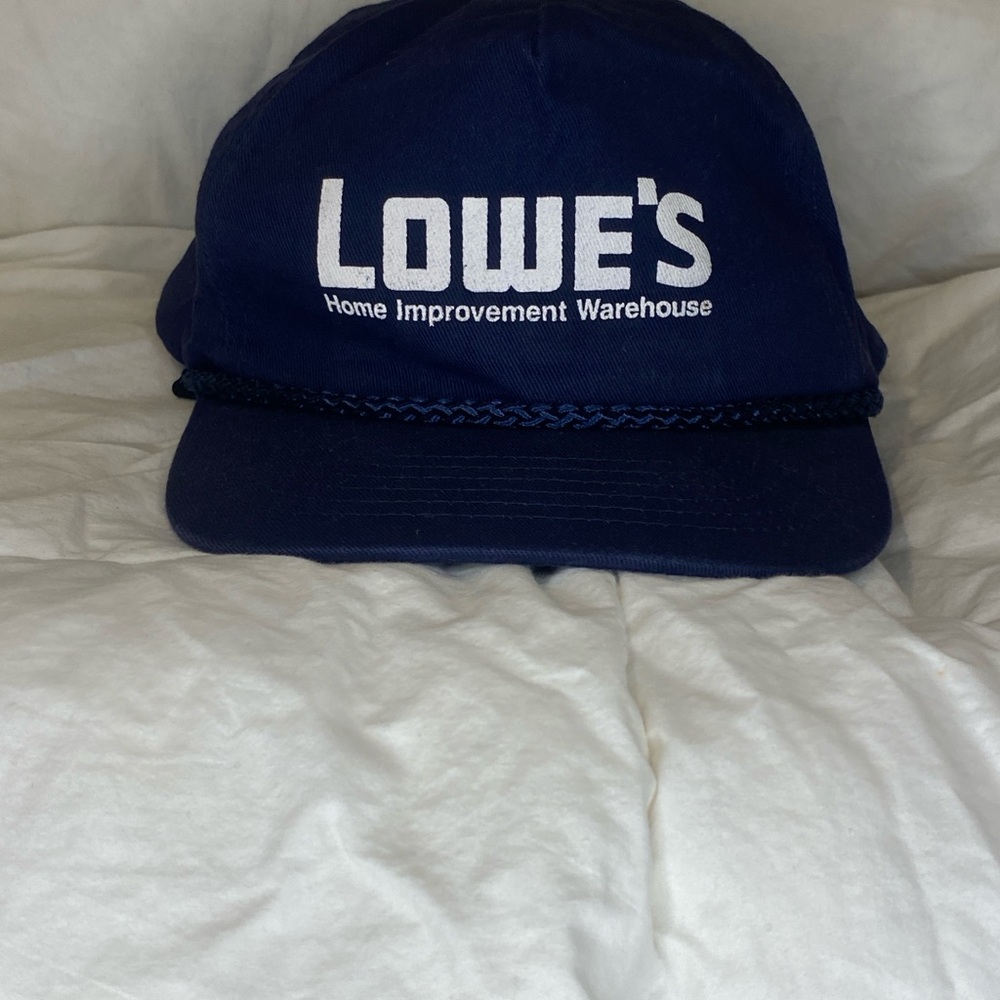 Lowe's Blue Cap Retro